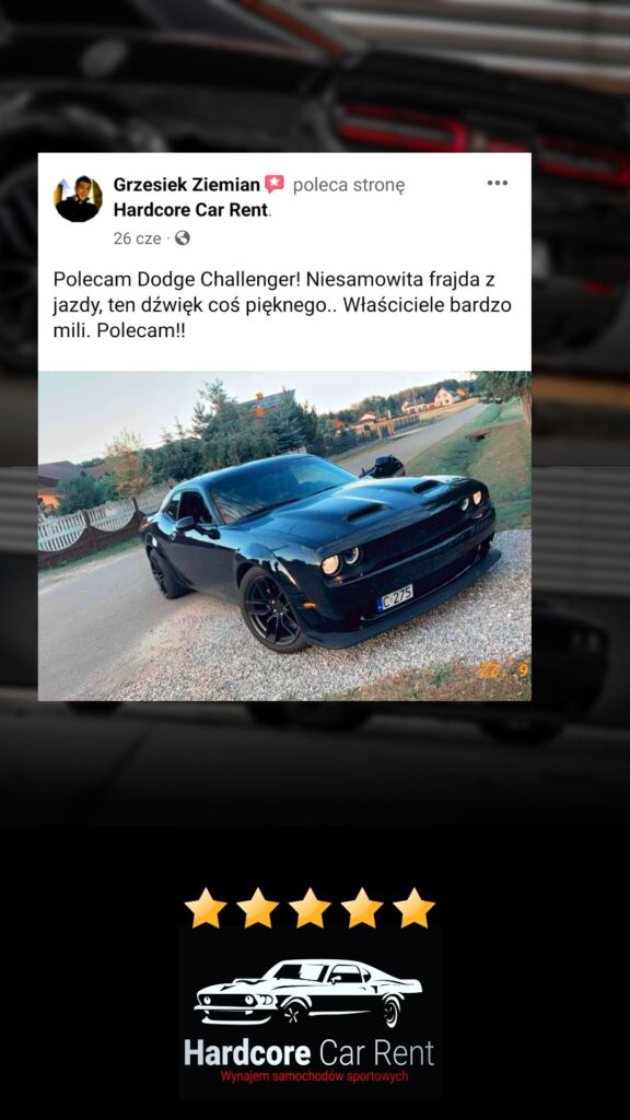 Opinie klientów wypożyczalni samochodów sportowych